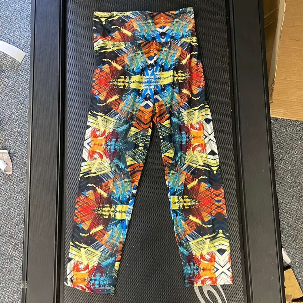 Ashley Blue colorful leggings